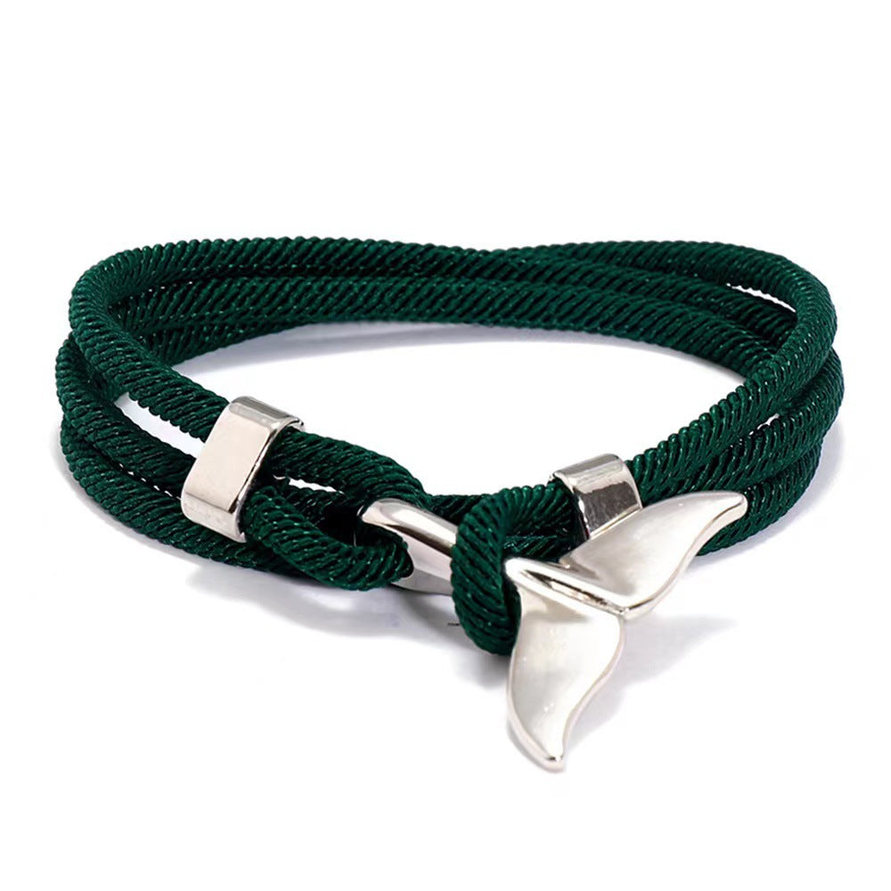 Pulseira Cauda de Baleia | Liberdade & Profundidade