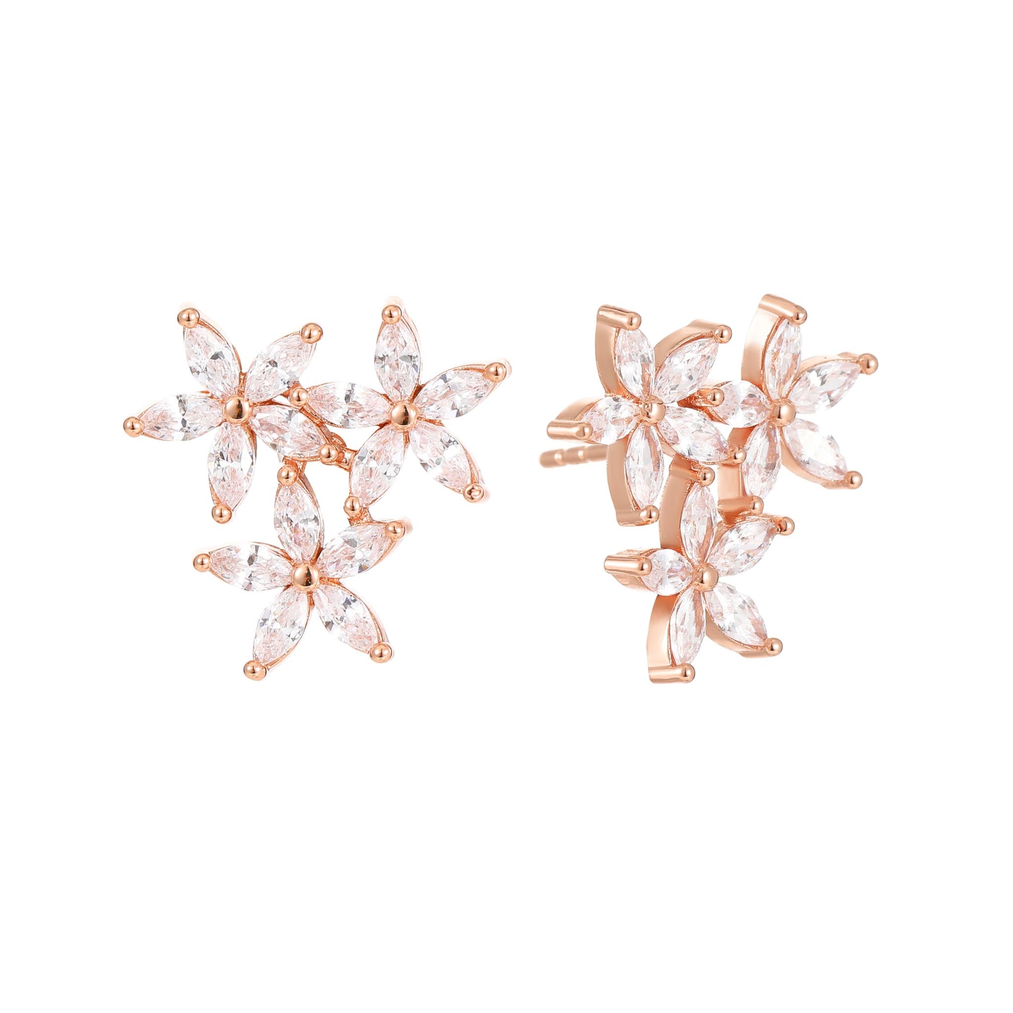 Brincos Floral Elegância