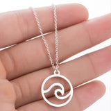 Colar Hollow Onda | Elegância & Movimento