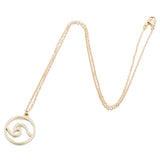 Colar Hollow Onda | Elegância & Movimento