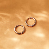 Brincos 14mm Fino Pequeno