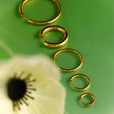 Brincos 14mm Fino Pequeno
