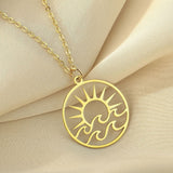 Colar Sol Onda | Energia & Liberdade