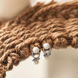 Brincos Vintage Wreath Pérola