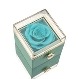 Colar Gravado com Caixa Rosa Eterna