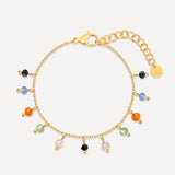 Pulseira Colorido Pedra