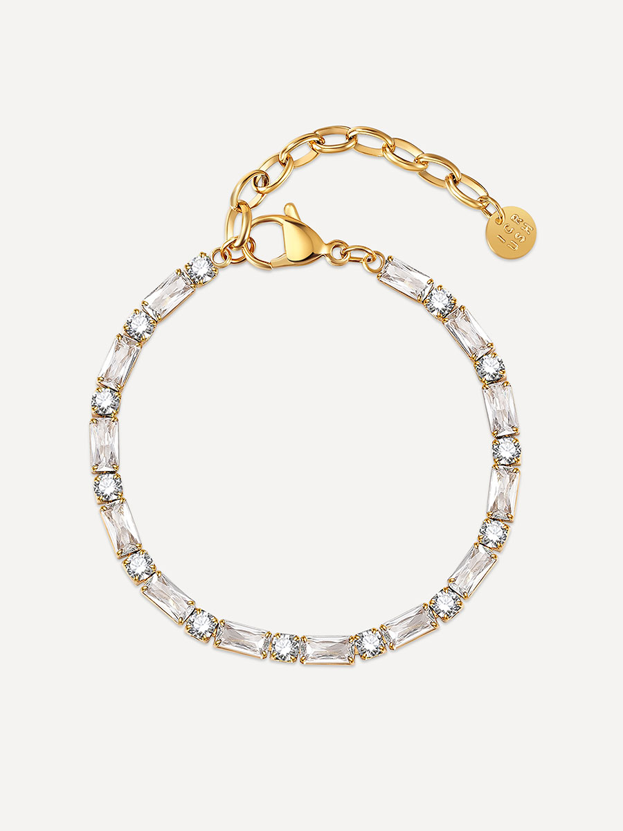 Pulseira Quadrado Redonda