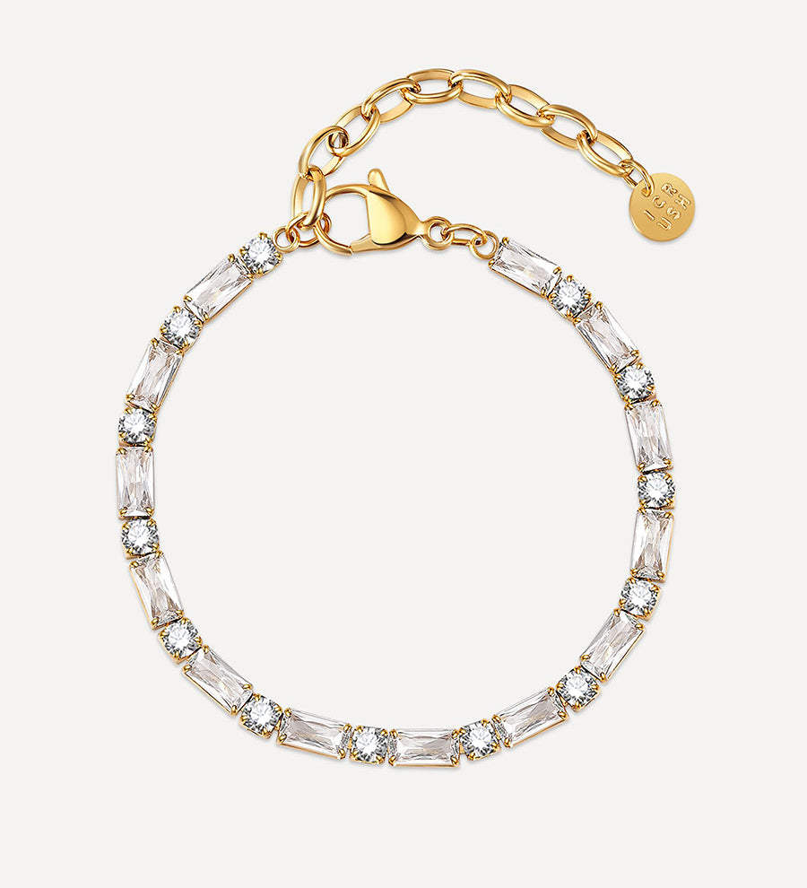 Pulseira Quadrado Redonda