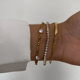 Pulseira Achatado