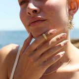 Anel Midi Malavak (Banhado a Ouro)