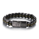 Pulseira Stahltau Verde Mar