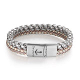 Pulseira Joleen Am Sandstrand Stahl Tau & Corda Náutica