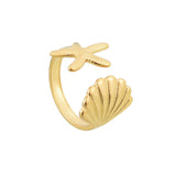 Anel Oceano (Banhado a Ouro)
