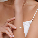 Pulseira Cintilante (Banhado a Ouro)