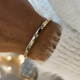 Pulseira Modena Minimalista (Banhado a Ouro 18K)
