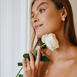 Brincos Flor (Banhado a Ouro)
