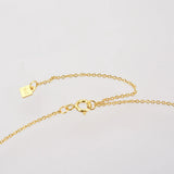 Colar Mão de Fátima Hamsá com Circónia (Banhado a Ouro 18K)