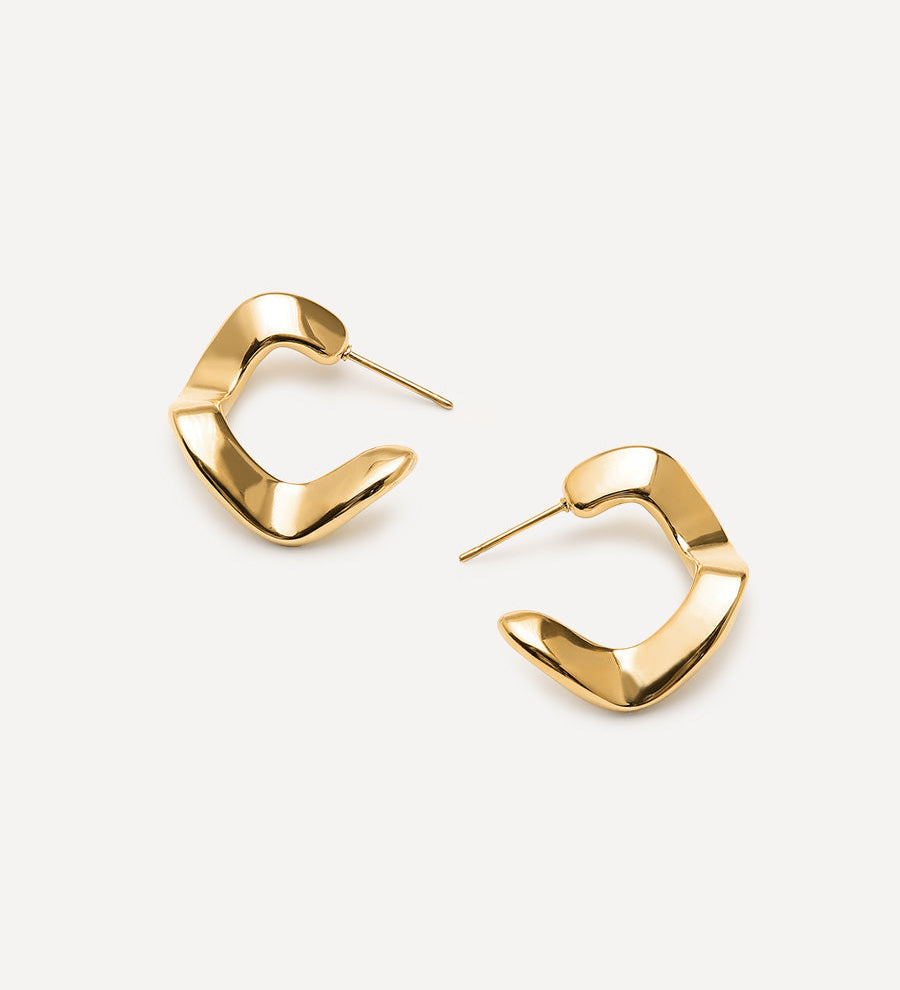 Brincos Sinuous Loop