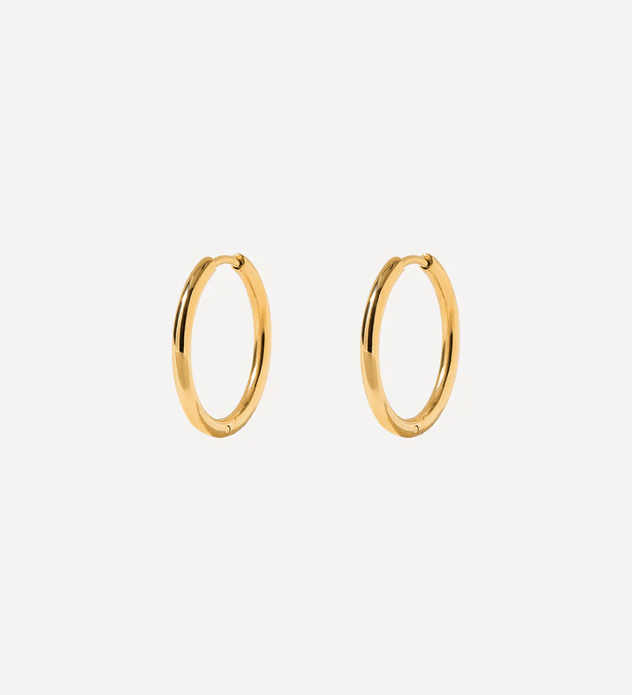 Brincos 20mm Fino Graça