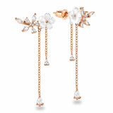 Brincos Flor Gotas