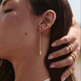 Brincos Samtulan (Banhado a Ouro)