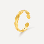 Anel Wavy Linha
