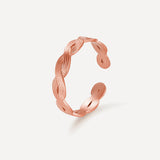 Anel Wavy Linha