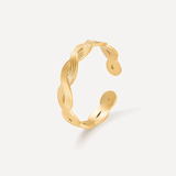 Anel Wavy Linha