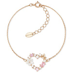 Pulseira Coração Cintilante