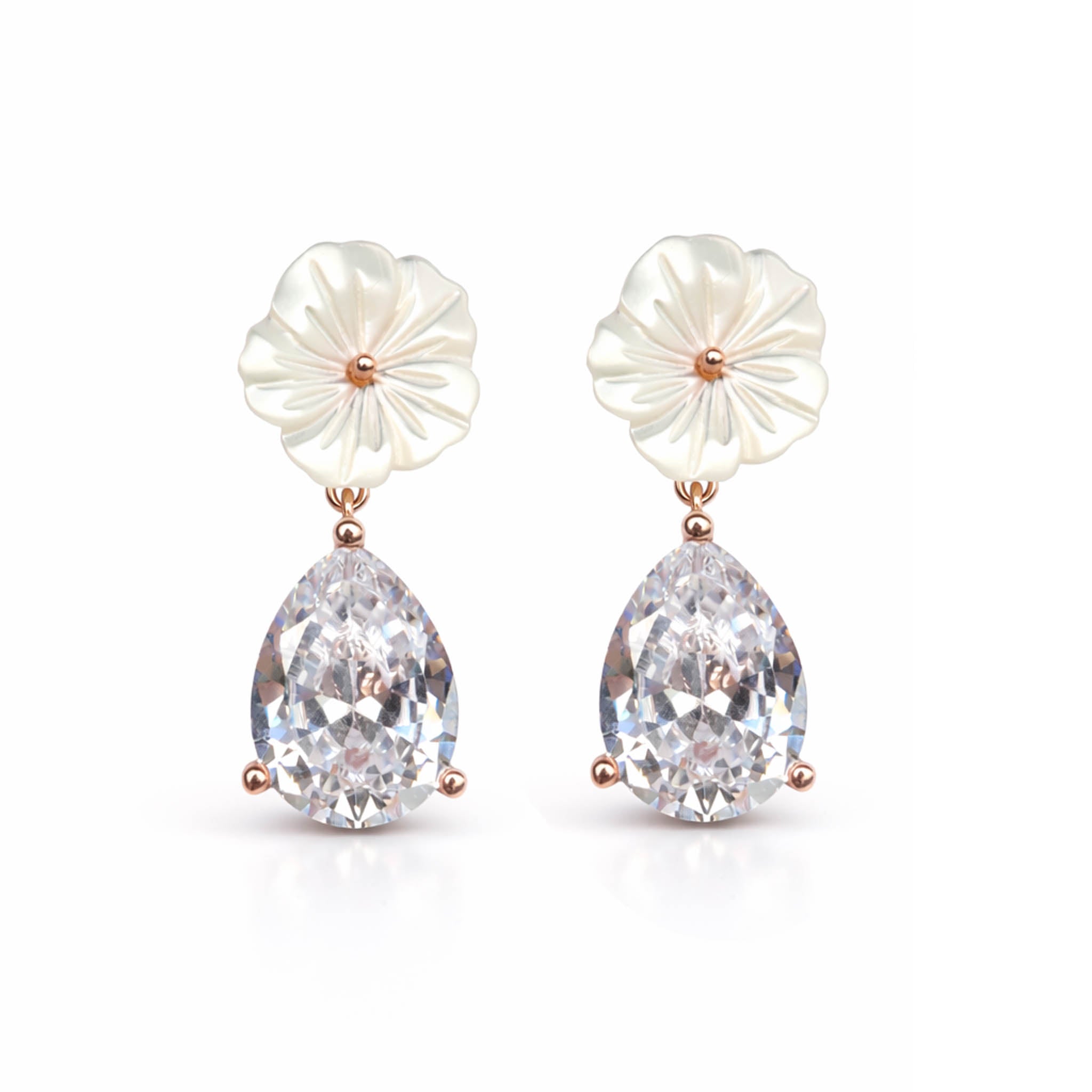 Brincos Cristal Gota