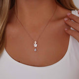 Colar Folha Gota