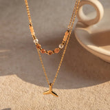 Colar Misto Sereia (Banhado a Ouro 18K)
