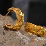 Brincos de Celeste (Banhado a Ouro 18K)
