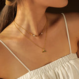 Colar Misto Sereia (Banhado a Ouro 18K)
