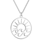 Colar Sol Onda | Energia & Liberdade