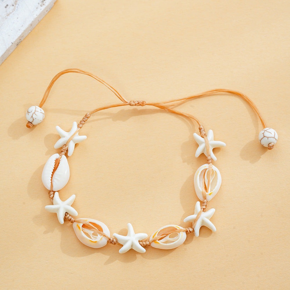 Pulseira Concha Estrela | Natureza & Simplicidade