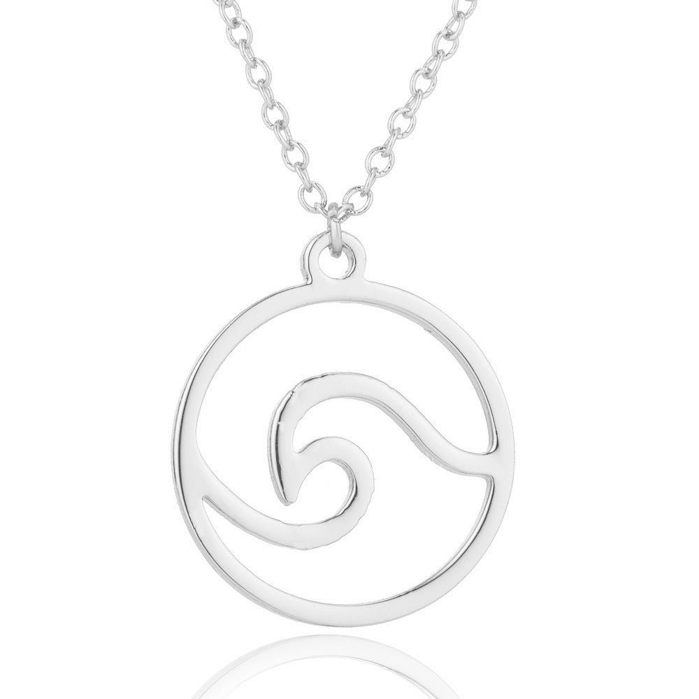 Colar Hollow Onda | Elegância & Movimento