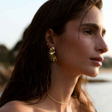 Brincos Akriti (Banhado a Ouro)