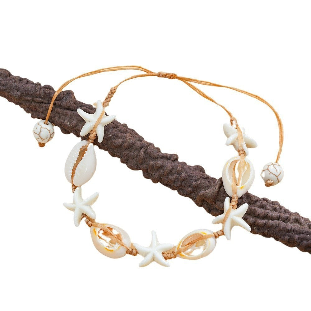 Pulseira Concha Estrela | Natureza & Simplicidade