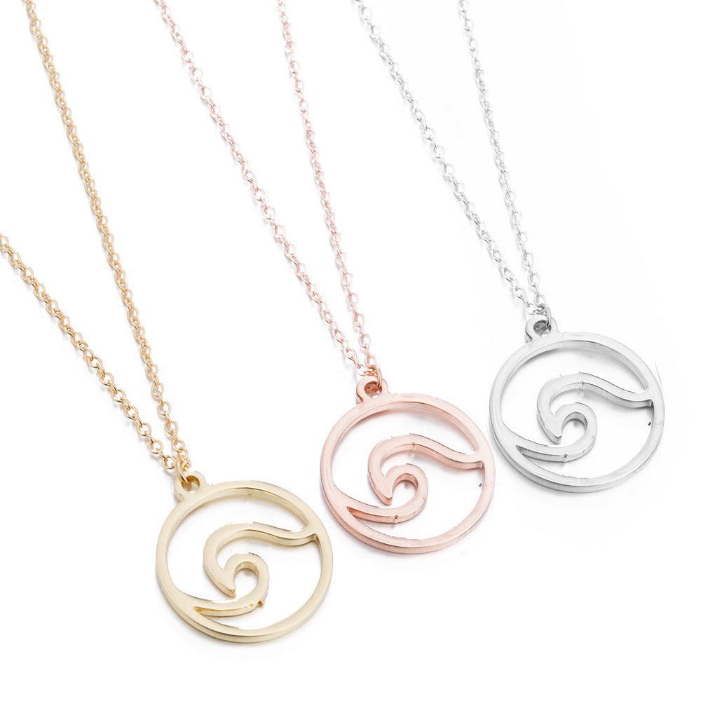 Colar Hollow Onda | Elegância & Movimento