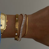 Pulseira Achatado