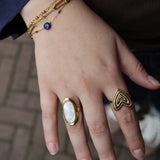 Pulseira Eloise de 4 Camadas em Pedra Natural