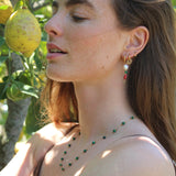 Brincos Maxine em Pedra Natural