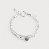 Pulseira Eloise de 4 Camadas em Pedra Natural