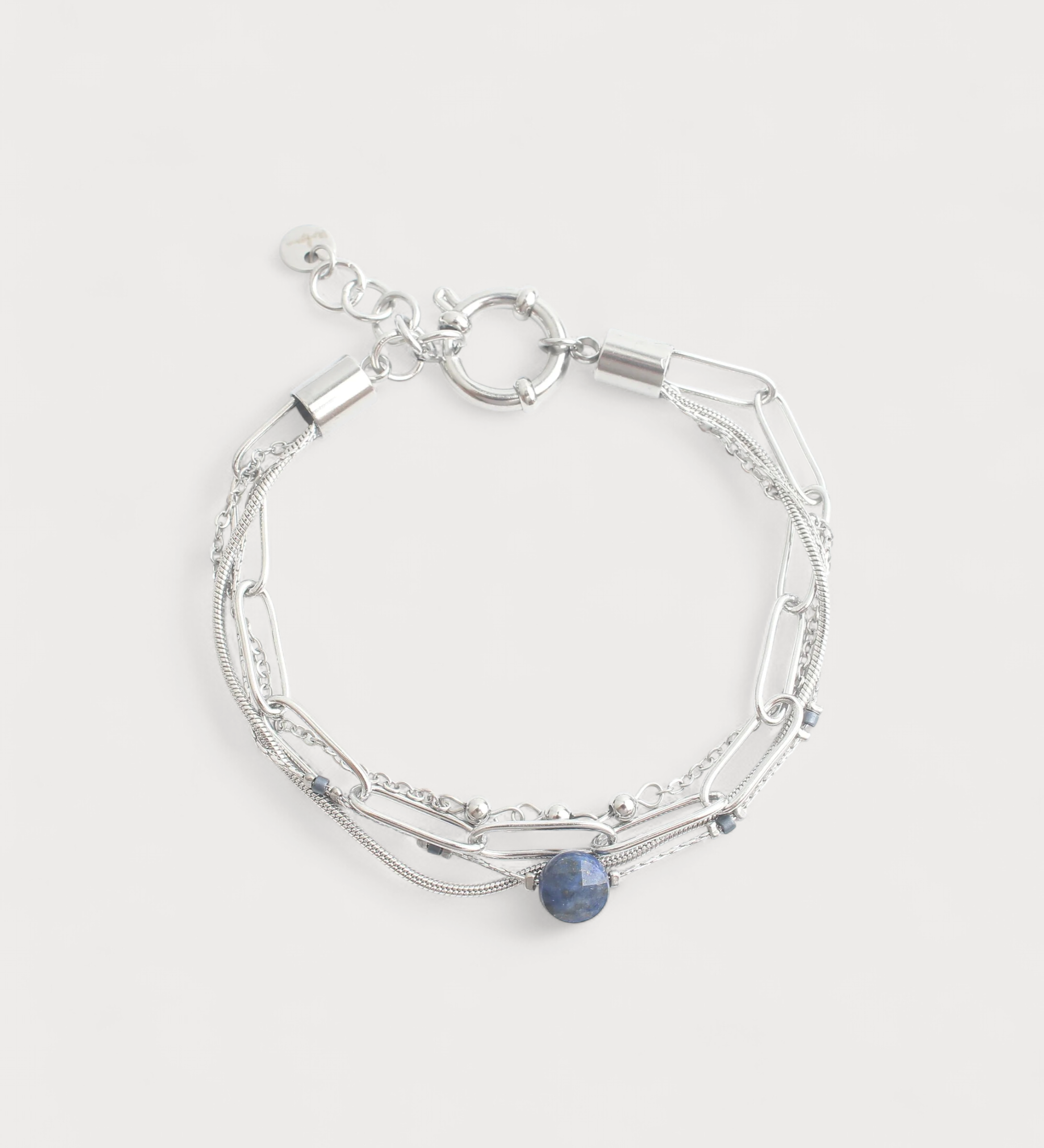 Pulseira Eloise de 4 Camadas em Pedra Natural
