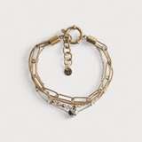 Pulseira Eloise de 4 Camadas em Pedra Natural
