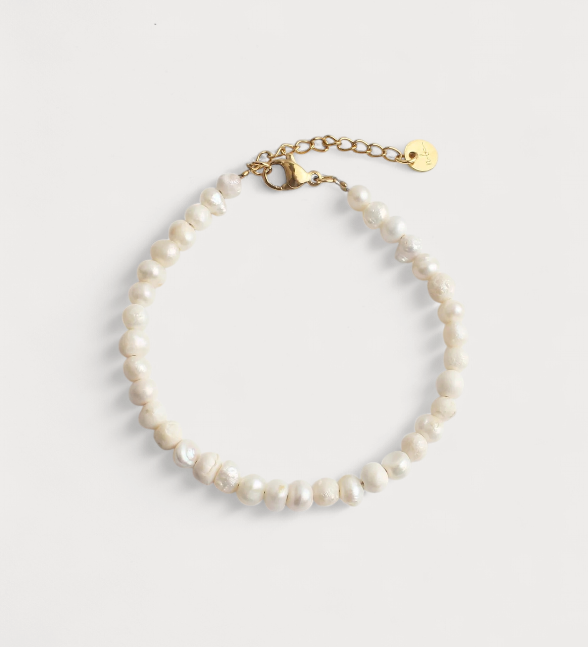Pulseira 100% Real Fresco Água Pérola