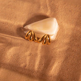 Brincos Tesara (Banhado a Ouro)