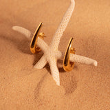 Brincos Vistari (Banhado a Ouro)
